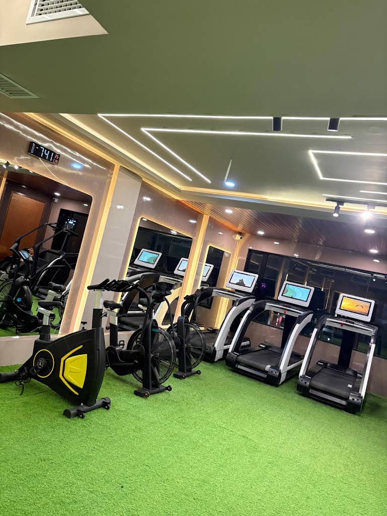 Cardio floor at The Shark Fitness