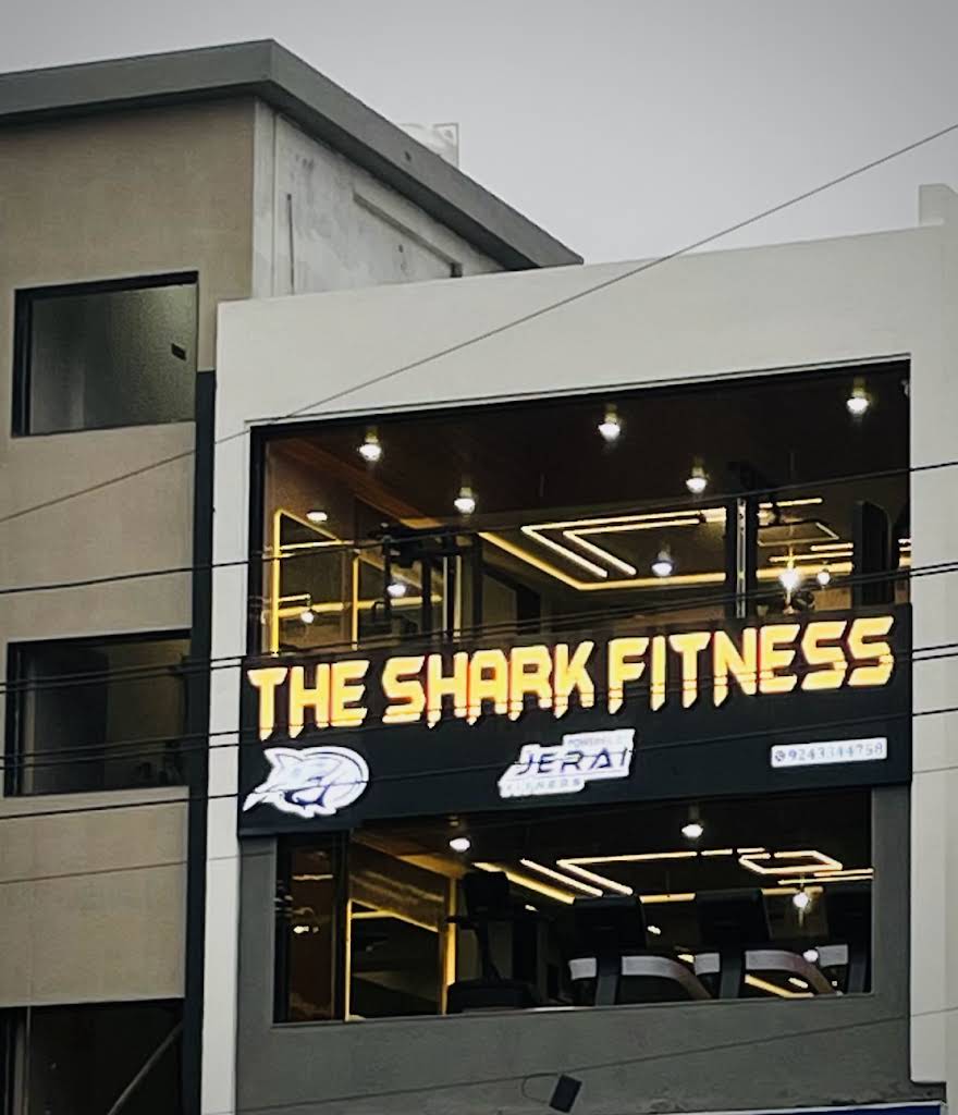 The Shark Fitness exterior in Bicholi